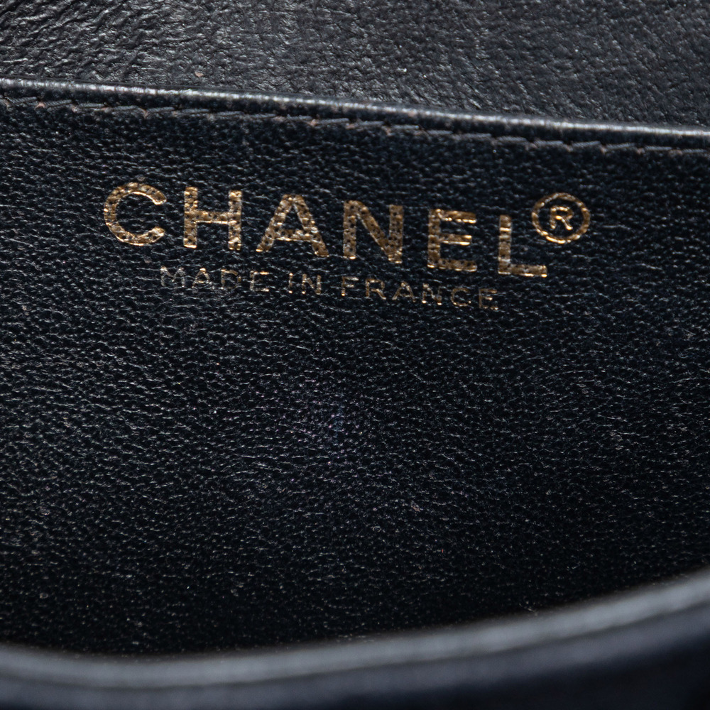 Pre-Loved Chanel Extra Mini Rectangular Classic Suede Single Flap - Picture 5 of 7
